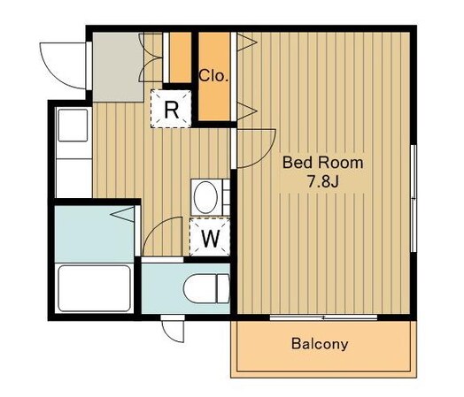 クレセールの物件間取画像